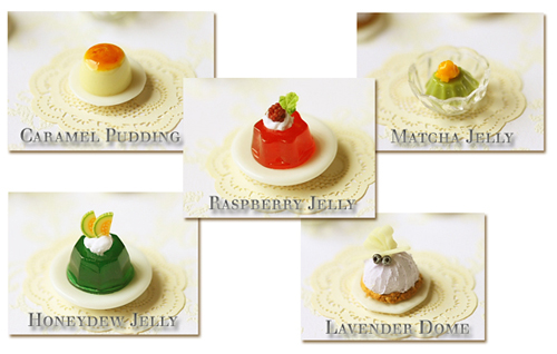Miniature Clay Mold Push Mold for Dollhouse Miniature Cakes Pastries Cupcakes Desserts