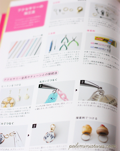 Candy Color Ticket  Clay Food Jewelry Book