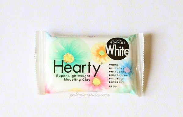Hearty Clay (White) - Extra Light Weight Modelling Clay