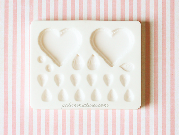 Miniature Food Mold - Ispahan Macaron Mold