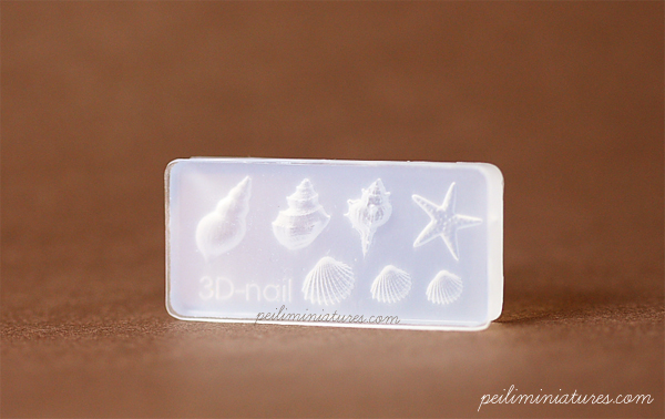 Assorted Seashells Miniature Mold