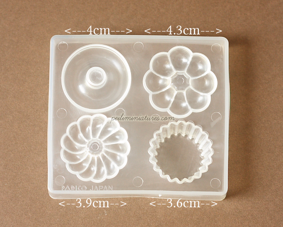 Miniature Soft Mold - Donut Cupcake Mold