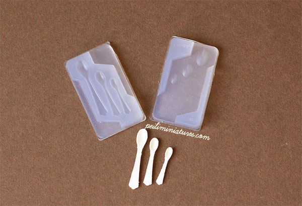 Miniature Clay Mold Push Mold for Spoon