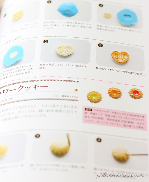 Food Miniatures Book - Miniature Sen Hana Sweets World
