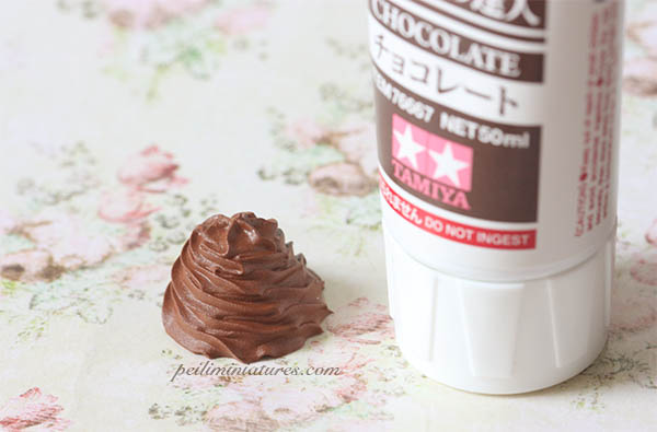 Fake Whipped Chocolate Cream (Matte Finish)