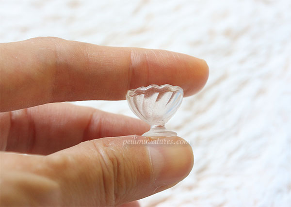 Dollhouse Miniature Jelly Dessert Cup Silicone Mold