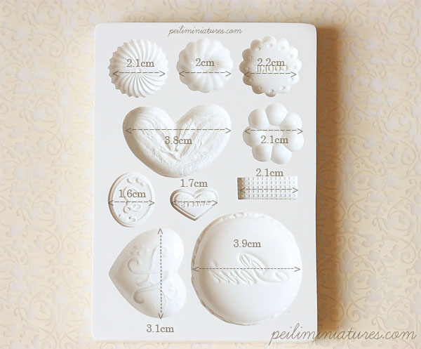 Decoden Supplies - French Sweets Decoden Mold