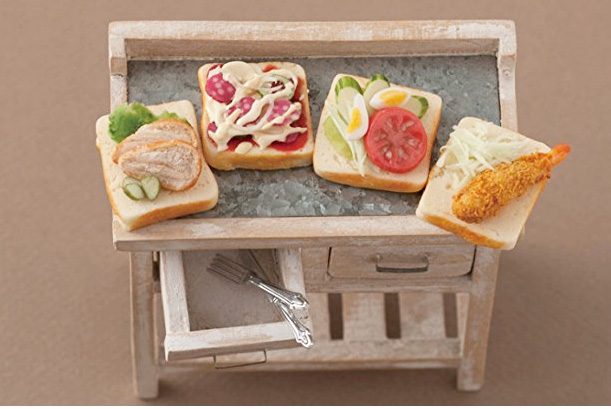 Food Miniatures Book - How To Make Clay Sandwiches