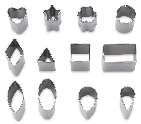 Miniature Metal Clay Cutters