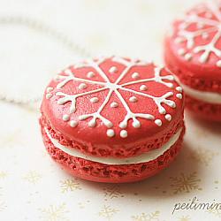 Christmas Macaron Tree Ornament - Made To Order