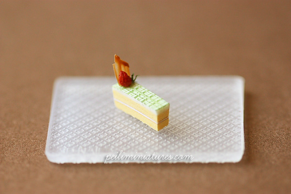 Dollhouse Miniature Pattern Silicon Mold 1 - Cake Decoration Mold