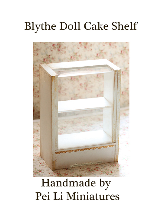 Blythe Doll Cake Shelf