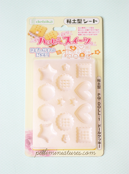 Clay Mold - Miniature Cookies and Macaron Mold